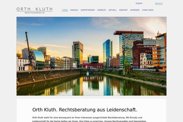Ok theme site design template sample