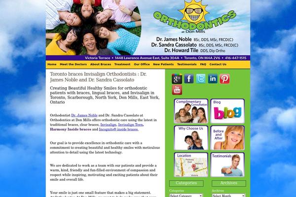 Sem Reloaded theme site design template sample