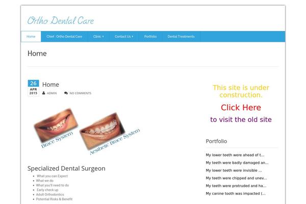 Health-center-lite theme site design template sample