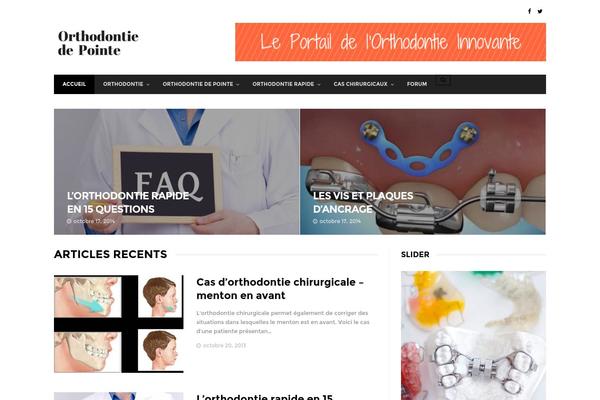 Barcelona theme site design template sample