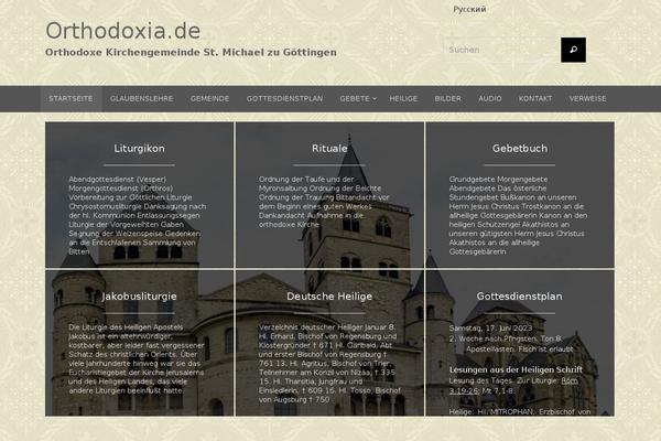 Site using Bg-orthodox-calendar plugin