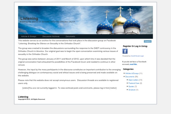 orthodoxlistening.com site used Listening101