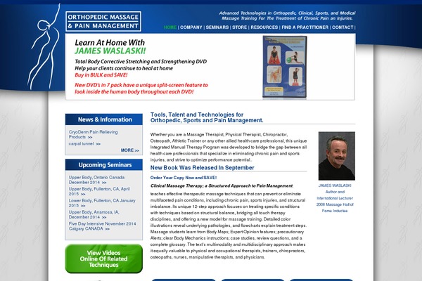 Ortho theme site design template sample