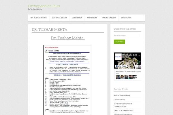 Contango theme site design template sample