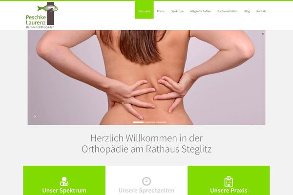 Medicom theme site design template sample