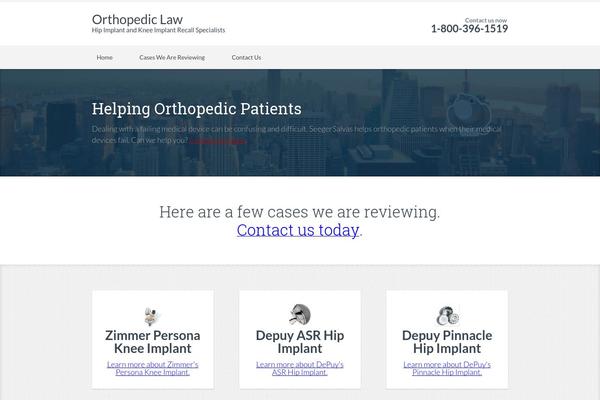 Lawyeria Lite theme site design template sample