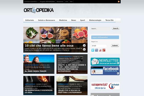 Spectrum theme site design template sample