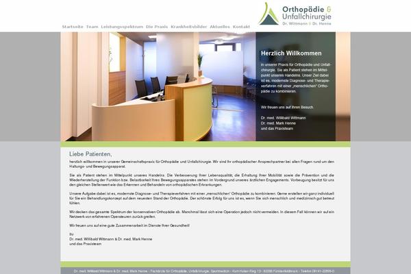 Site using Wp-table plugin