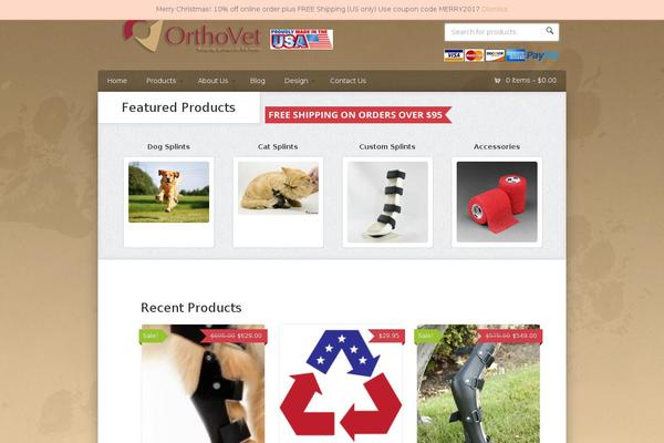 Wootique theme site design template sample