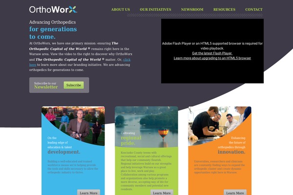 Sterling theme site design template sample