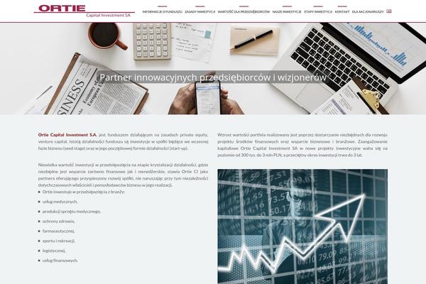 ortie.pl site used Ortie