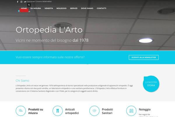 ortopedialarto.com site used Kallyas-4