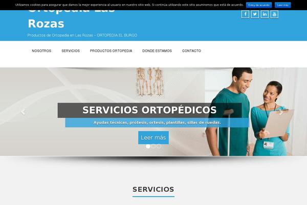 Enigma theme site design template sample