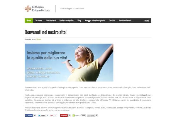 Doctor theme site design template sample