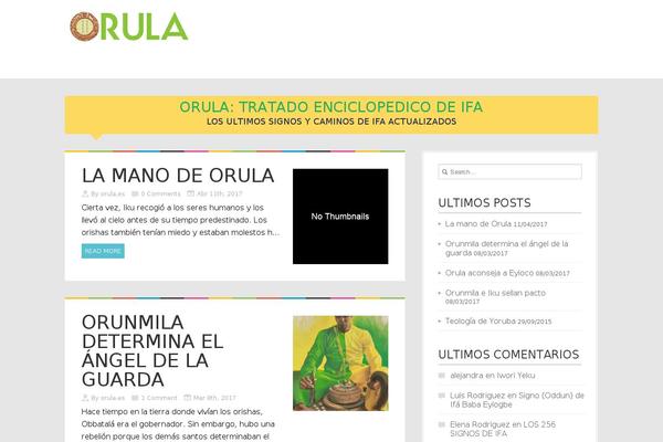 Blueblog theme site design template sample