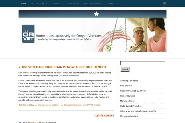 orvethomeloans.com site used Triton