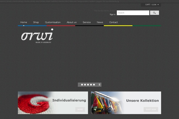 XMarket theme site design template sample