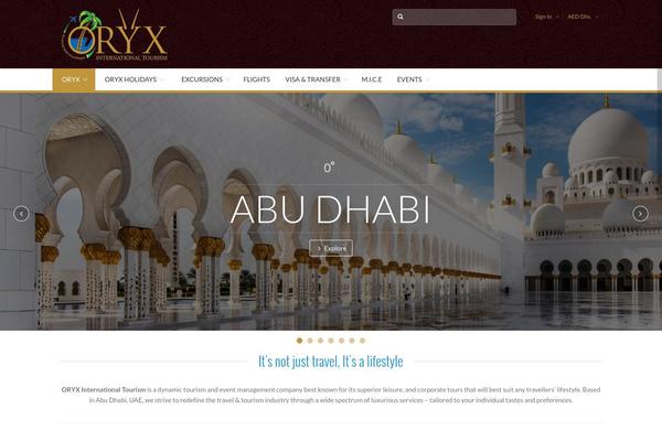 Traveler theme site design template sample