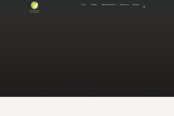 Luxury-spa theme site design template sample