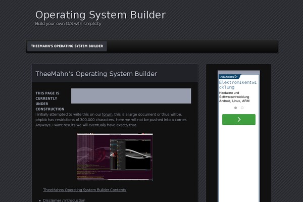 Parament theme site design template sample