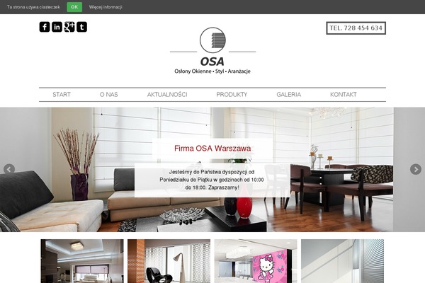 osa.info.pl site used Osa