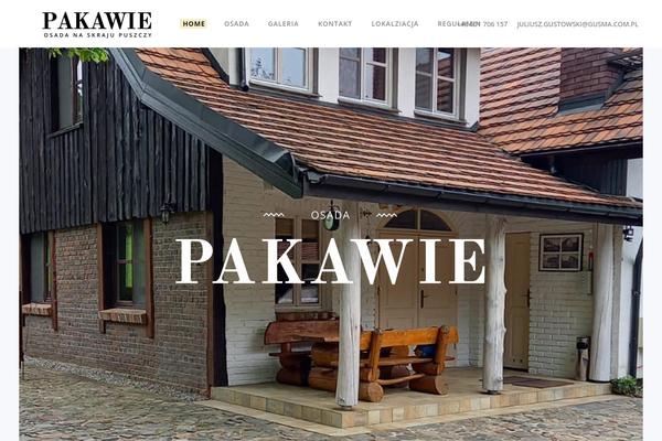 Kastell theme site design template sample