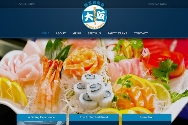 Osaka theme site design template sample