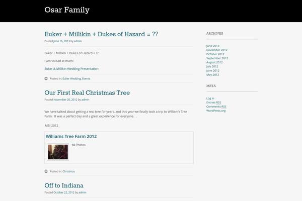 Site using Event Registration plugin