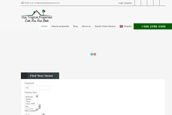 Realhomes Theme theme site design template sample