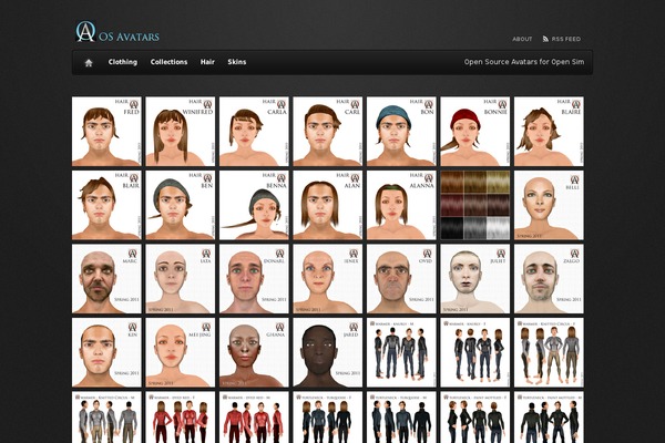 Gallery theme site design template sample