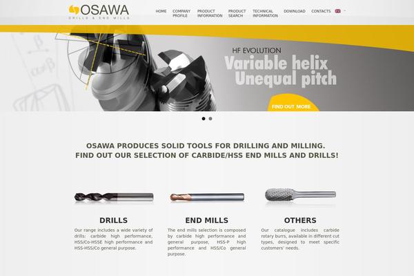 osawa.it site used Osawa