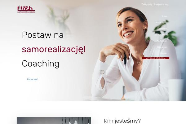 Ave theme site design template sample
