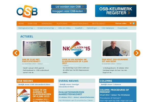 Bold News theme site design template sample