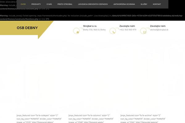 Constructo-child-theme theme site design template sample