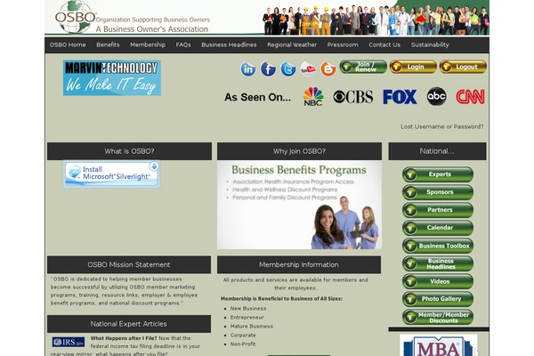osbo.org site used Osbo