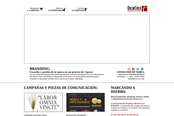 oscarcoca.com site used Oscarcoca
