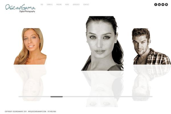 Core theme site design template sample