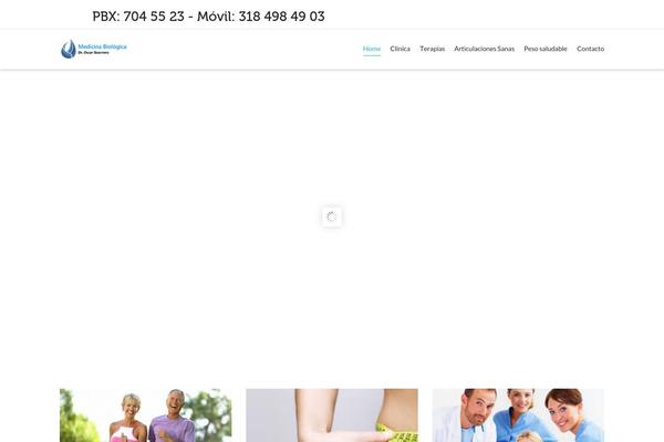 Dante theme site design template sample