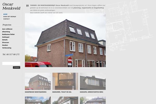 Showcase theme site design template sample