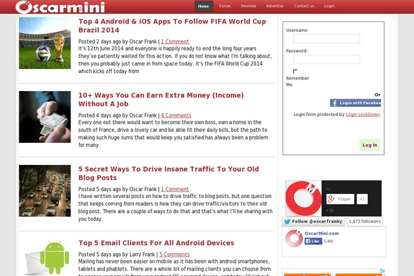 SmartMag theme site design template sample