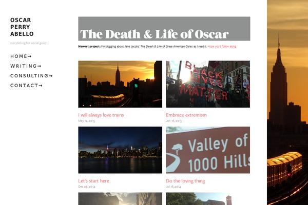 Porcelain theme site design template sample
