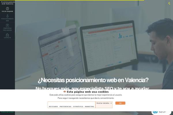 oscarsanjaime.com site used Impressivcard-v2-9