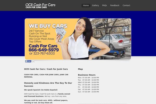 Optimize theme site design template sample