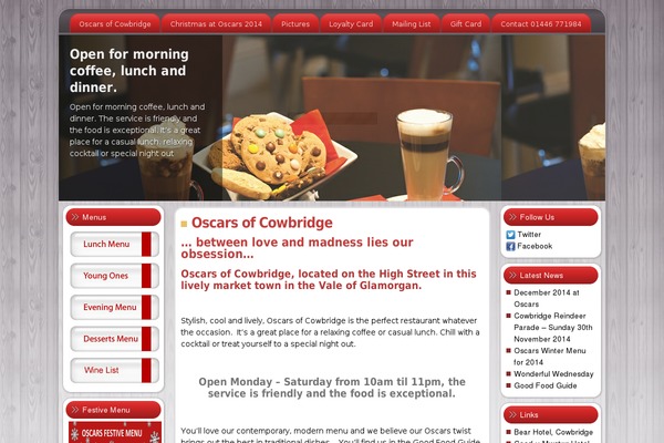 oscarsofcowbridge.com site used Oscars