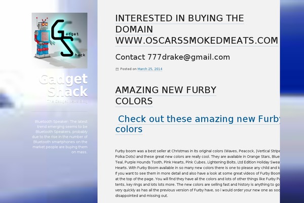 Displace theme site design template sample