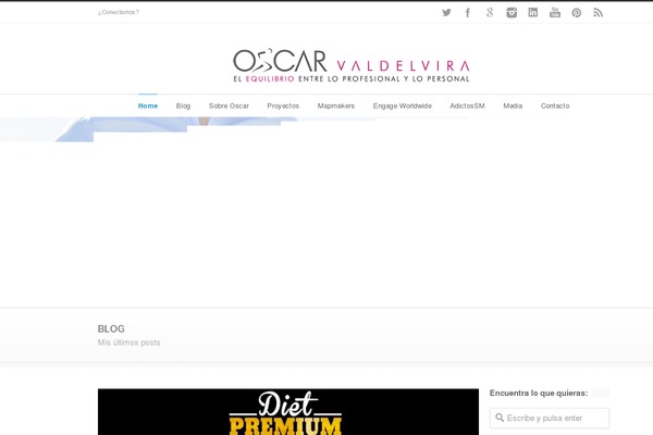 oscarvaldelvira.com site used Valdelvira