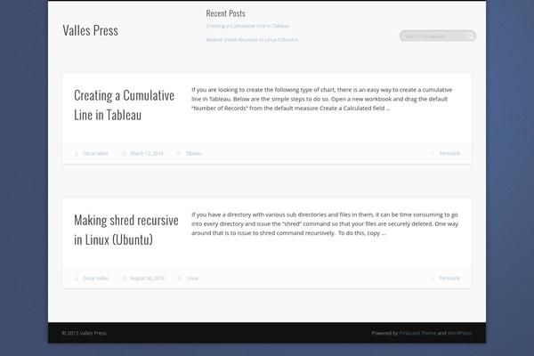 Teczilla theme site design template sample