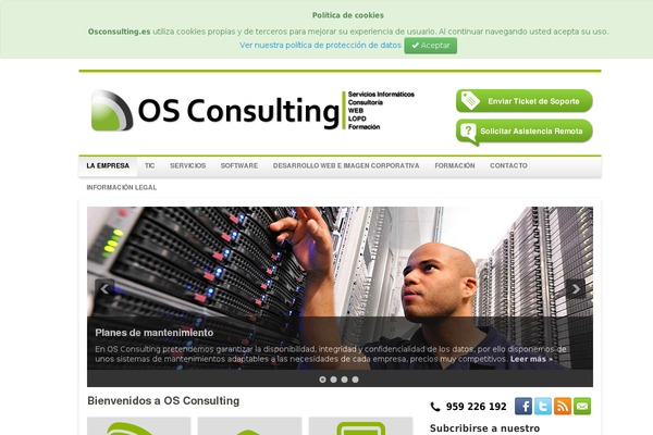 osconsulting.es site used Pravda