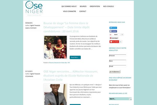 Surface theme site design template sample