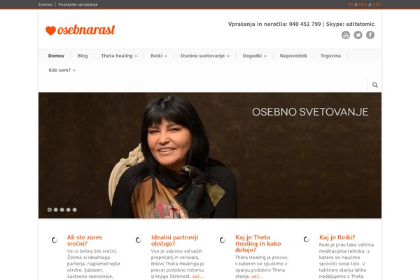 Modernize theme site design template sample